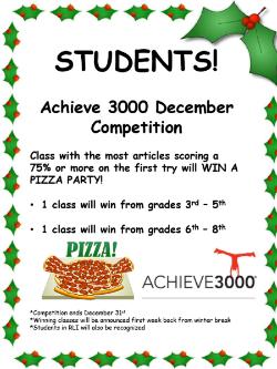 December Computer Programs Incentives